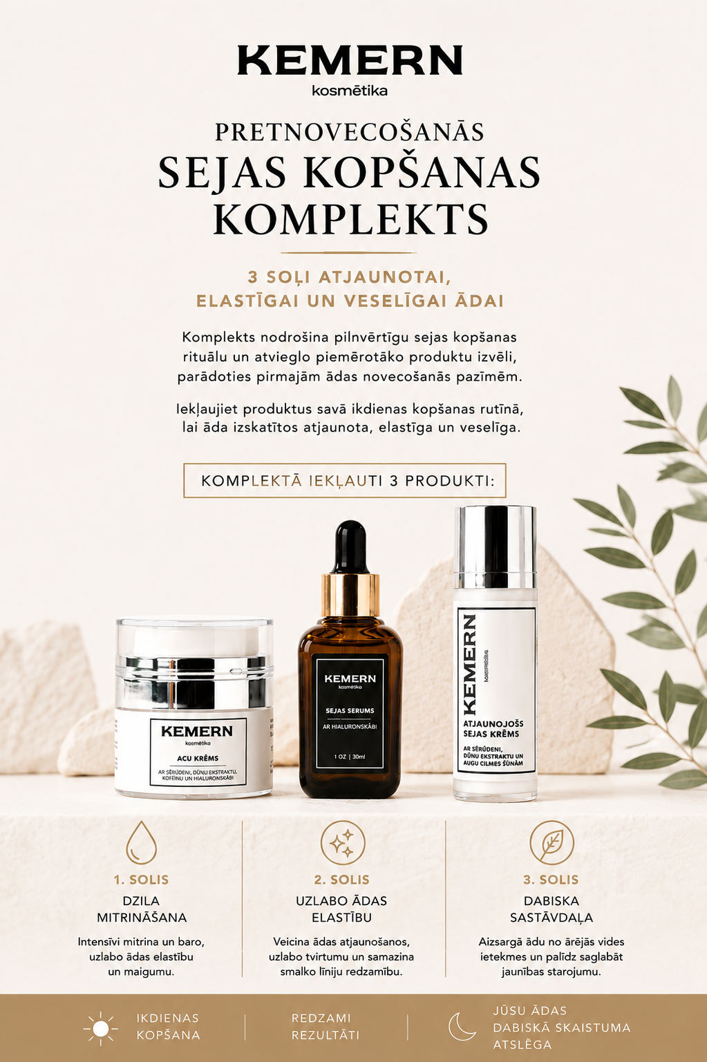 Komplekts sejai ANTI AGE