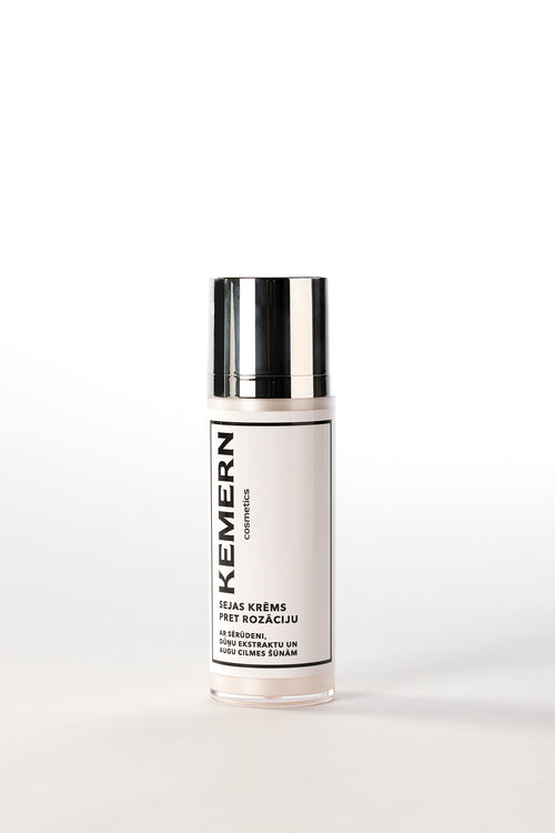 Sejas krēms ar pretrozācijas efektu.
